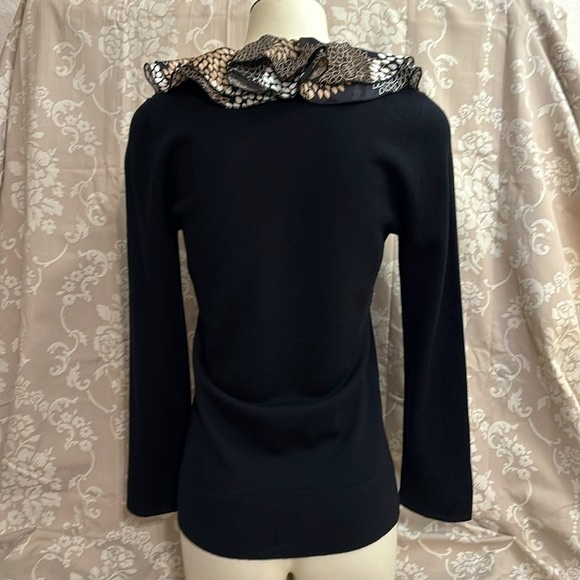 Tory Burch Ruffle Sweater - Picture 4 of 10